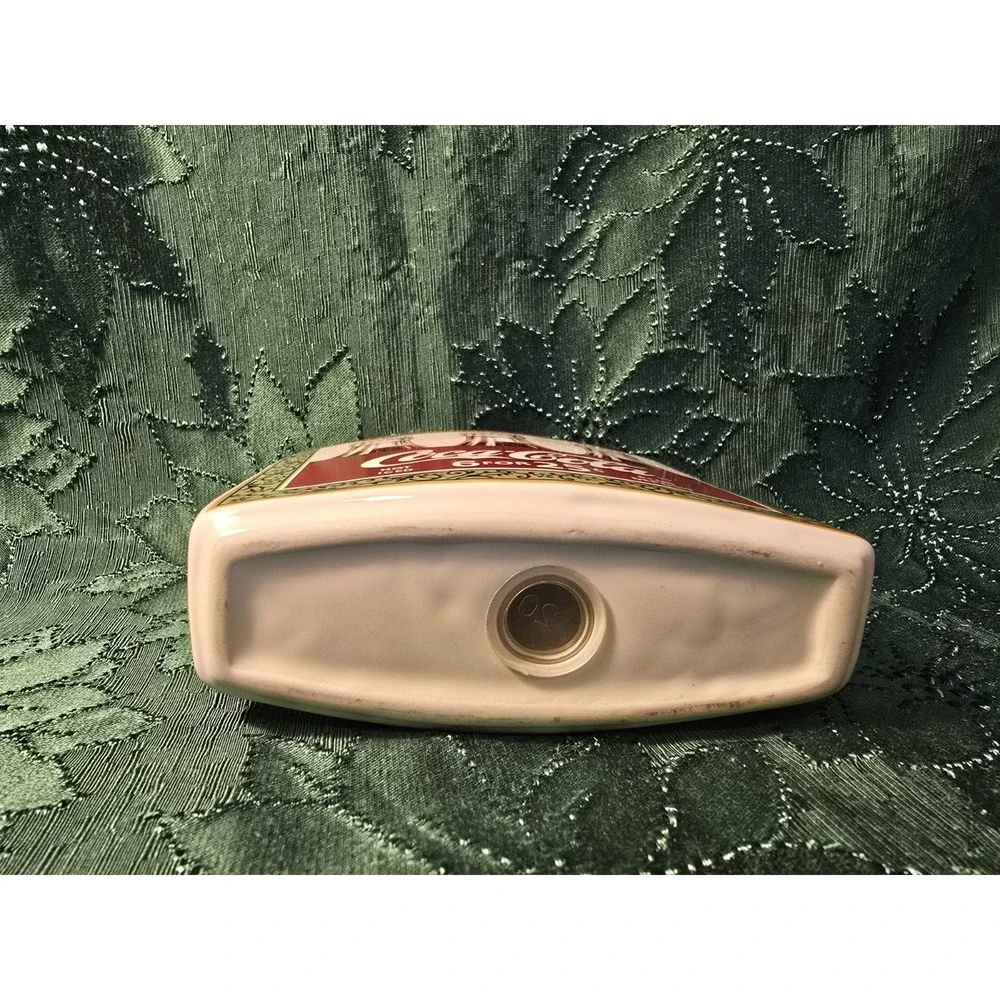 Coca-Cola Ceramic Toothbrush Holder Retro 6 For 25¢ Bottle Design /0402